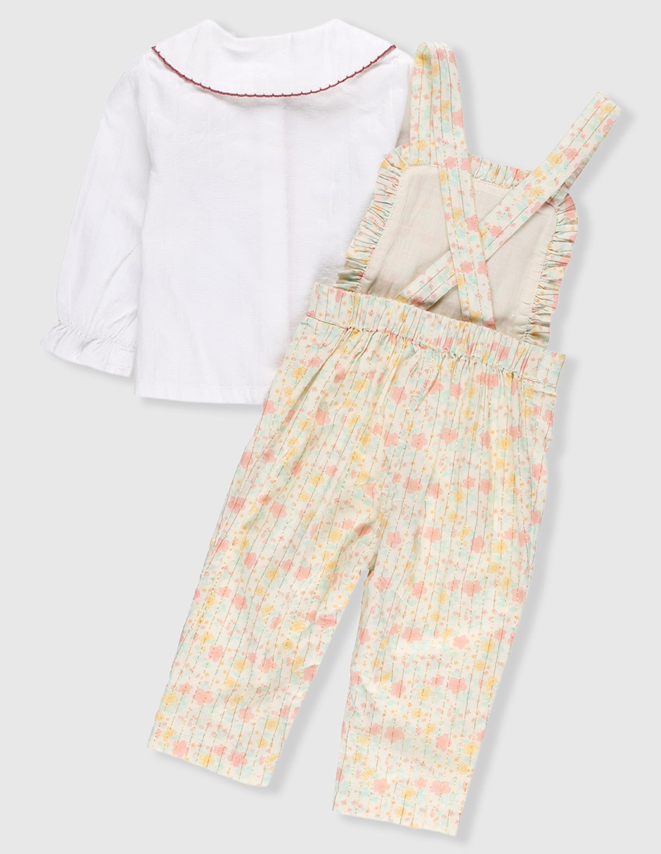 Conjunto de algodón para niña