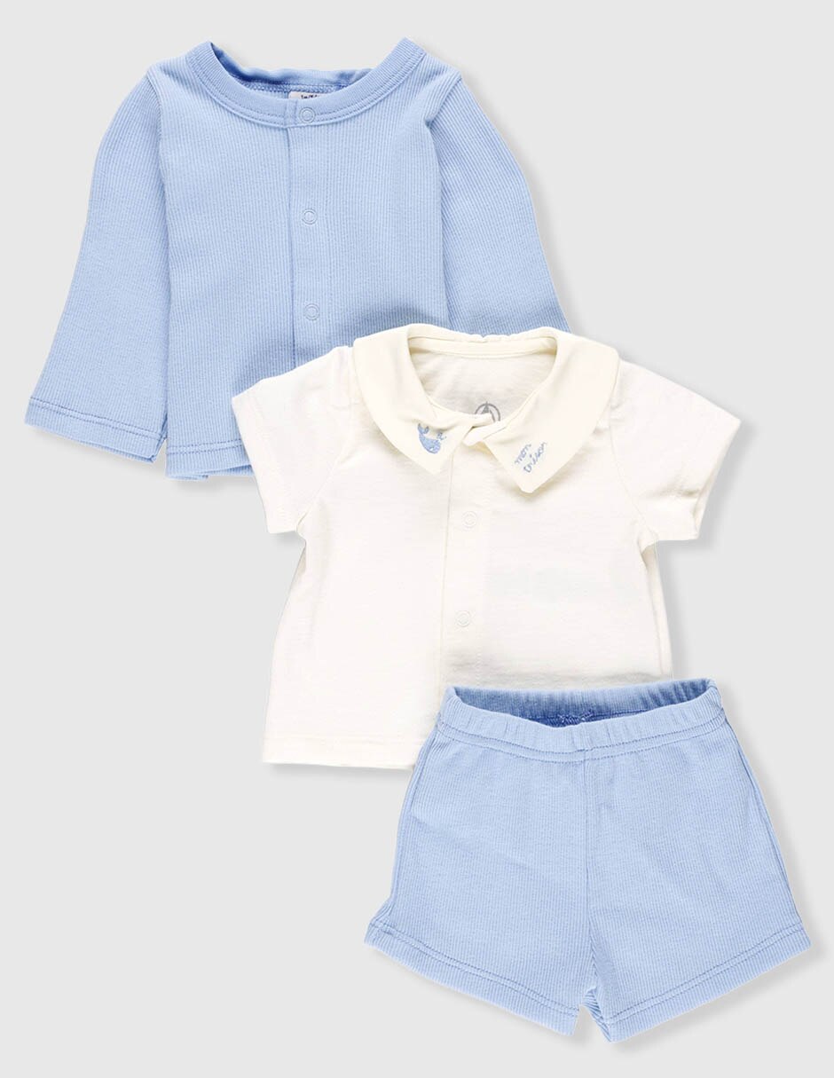 Conjunto de algodón para bebé 2