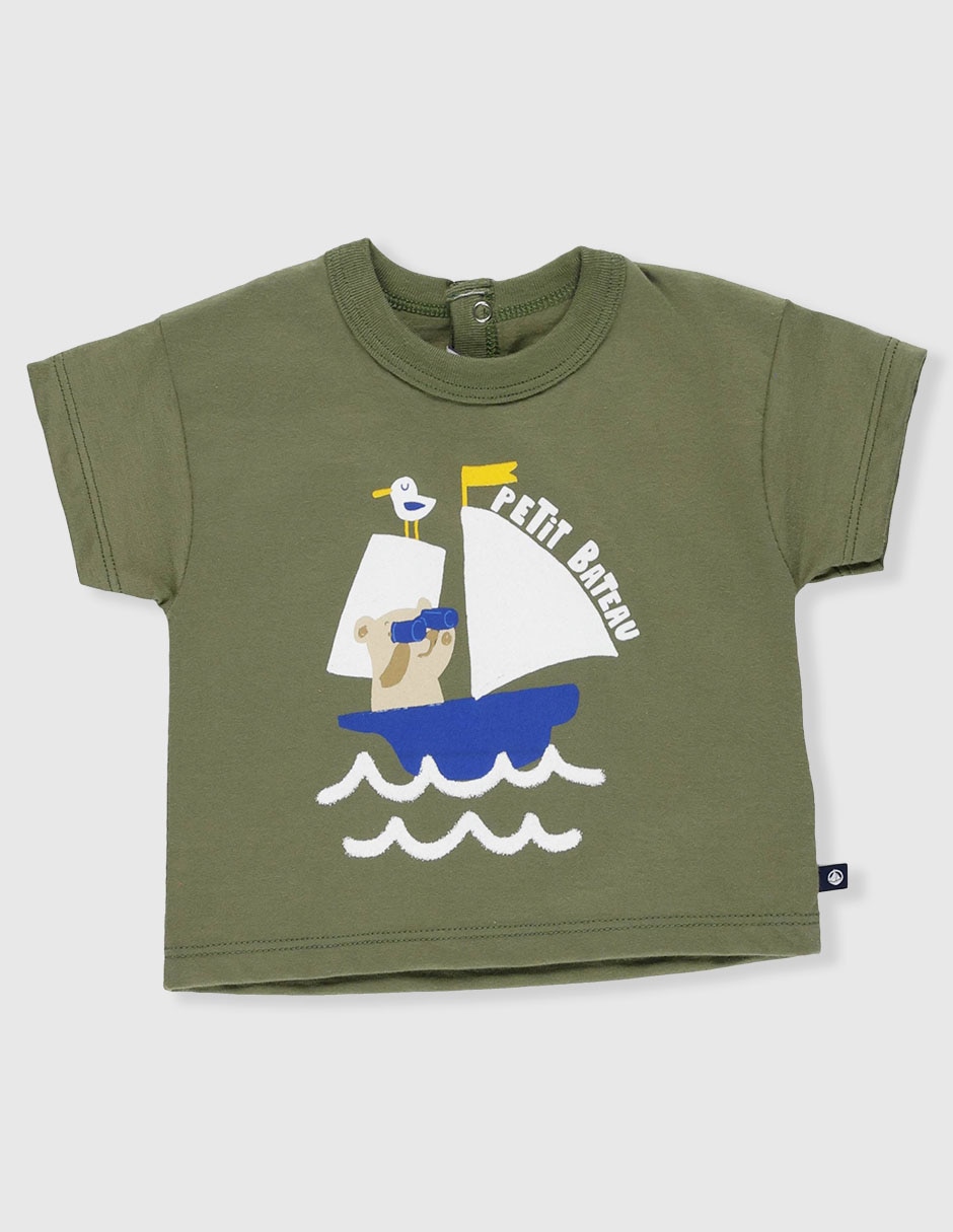Playera manga regular para infantil 3