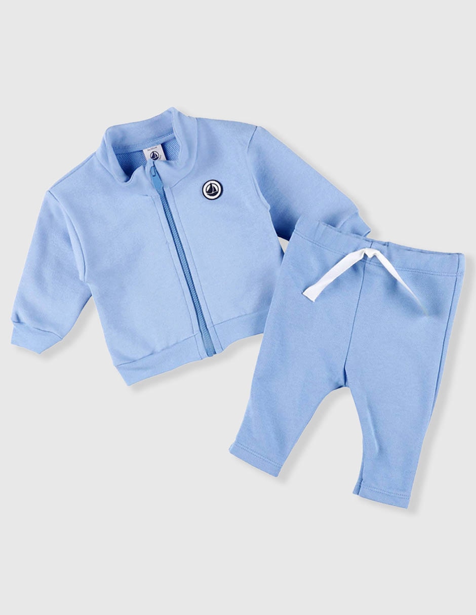 Conjunto Petit Bateau de algodón para niño 2 piezas