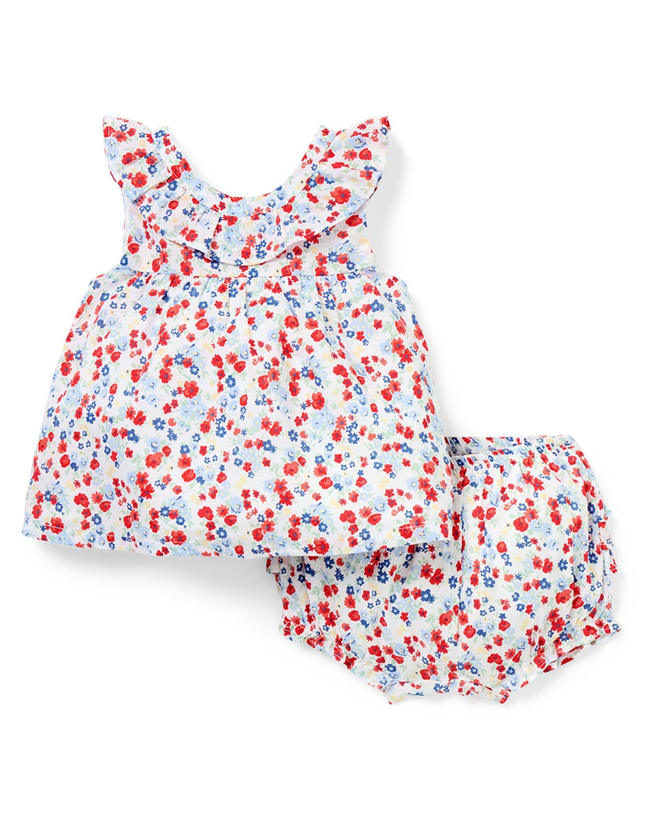 Vestido con calzón para bebé niña 1