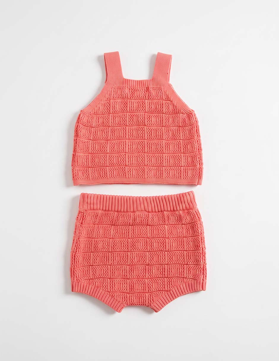 Conjunto de algodón para niña 5