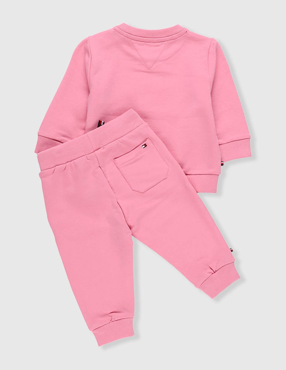 Conjunto casual Tommy Hilfiger de algodón para bebé niña