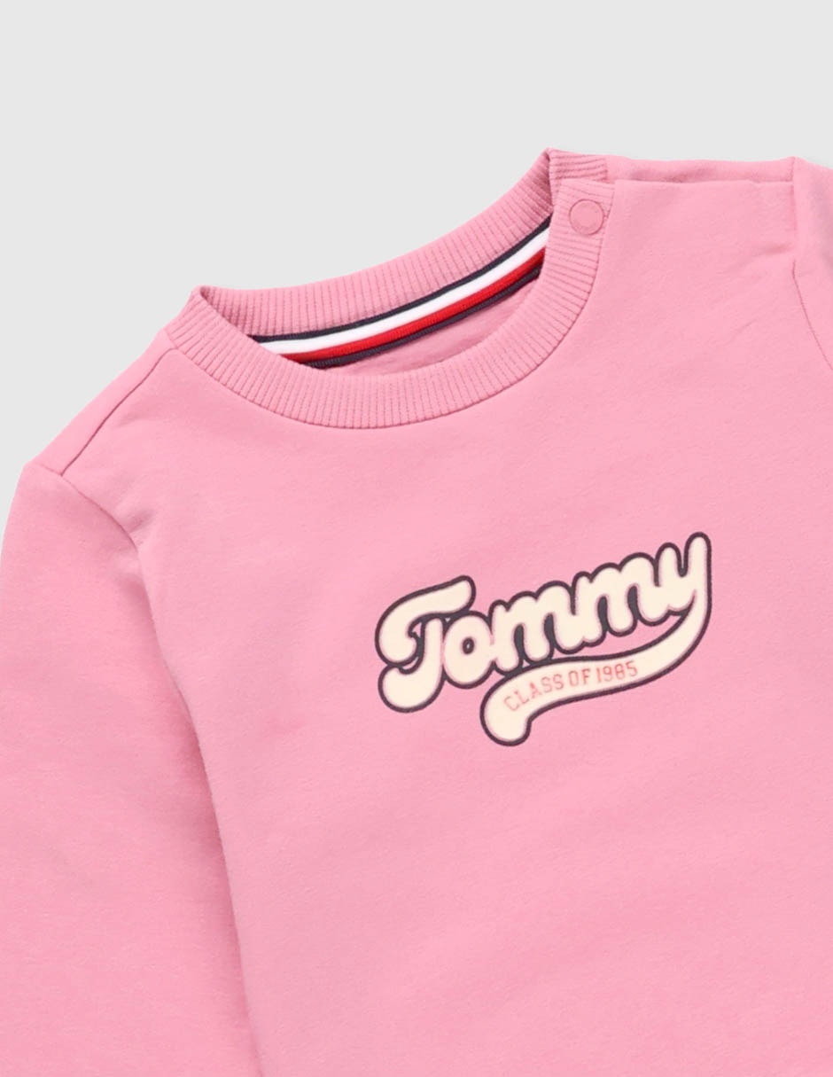 Conjunto casual Tommy Hilfiger de algodón para bebé niña