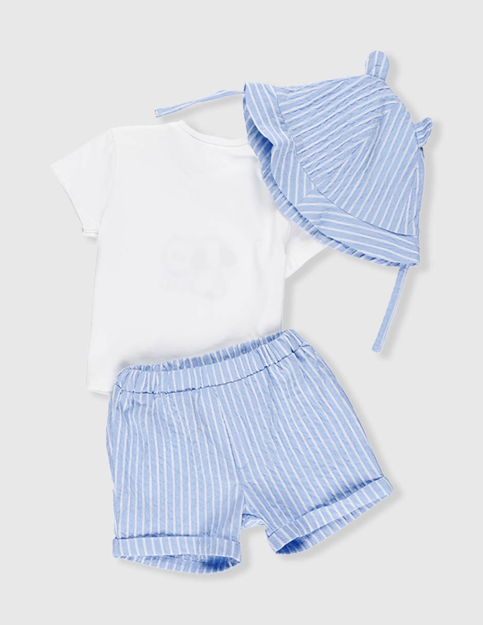 Conjunto mayoral de algodón para bebé niño