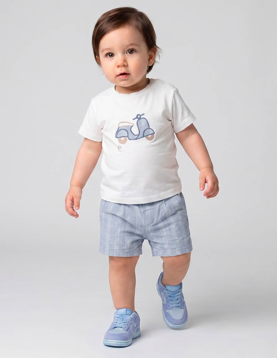 Conjunto de algodón para niño 2 piezas