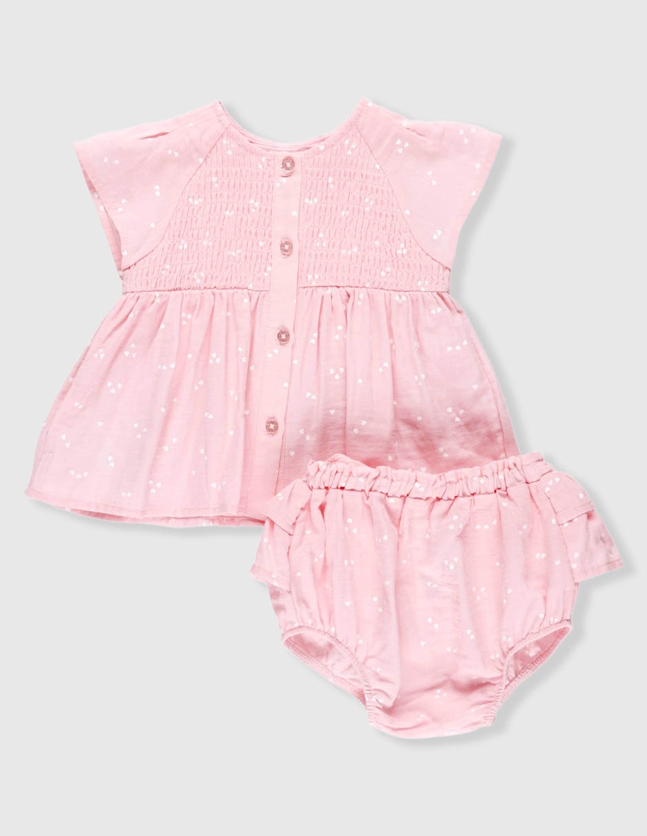 Conjunto de algodón para niña 2 piezas 2