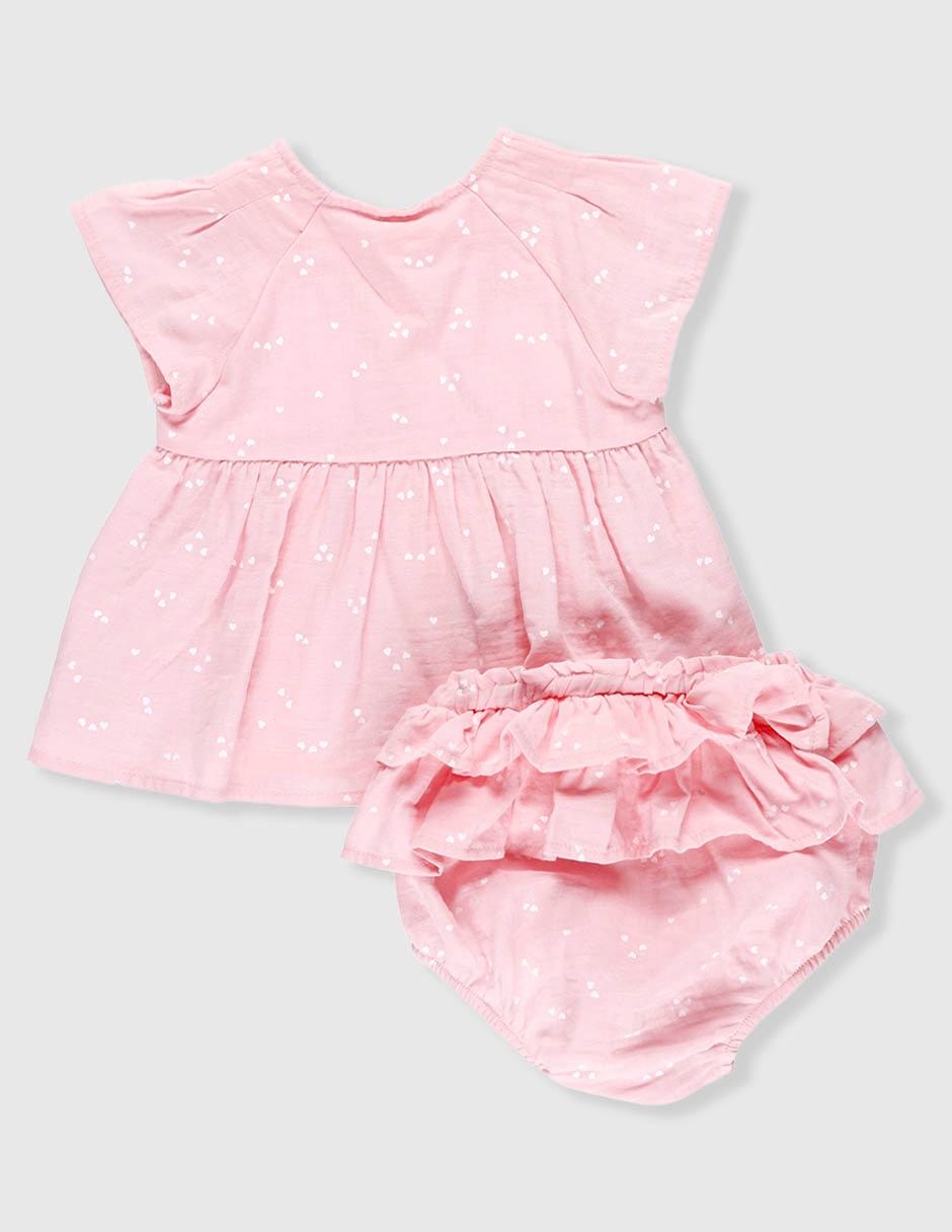 Conjunto de algodón para niña 2 piezas 3