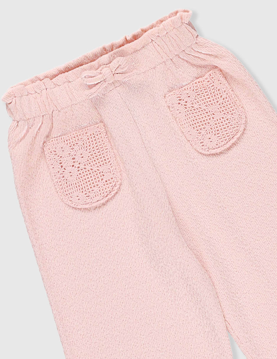 Conjunto de algodón para bebé niña 2 piezas 4