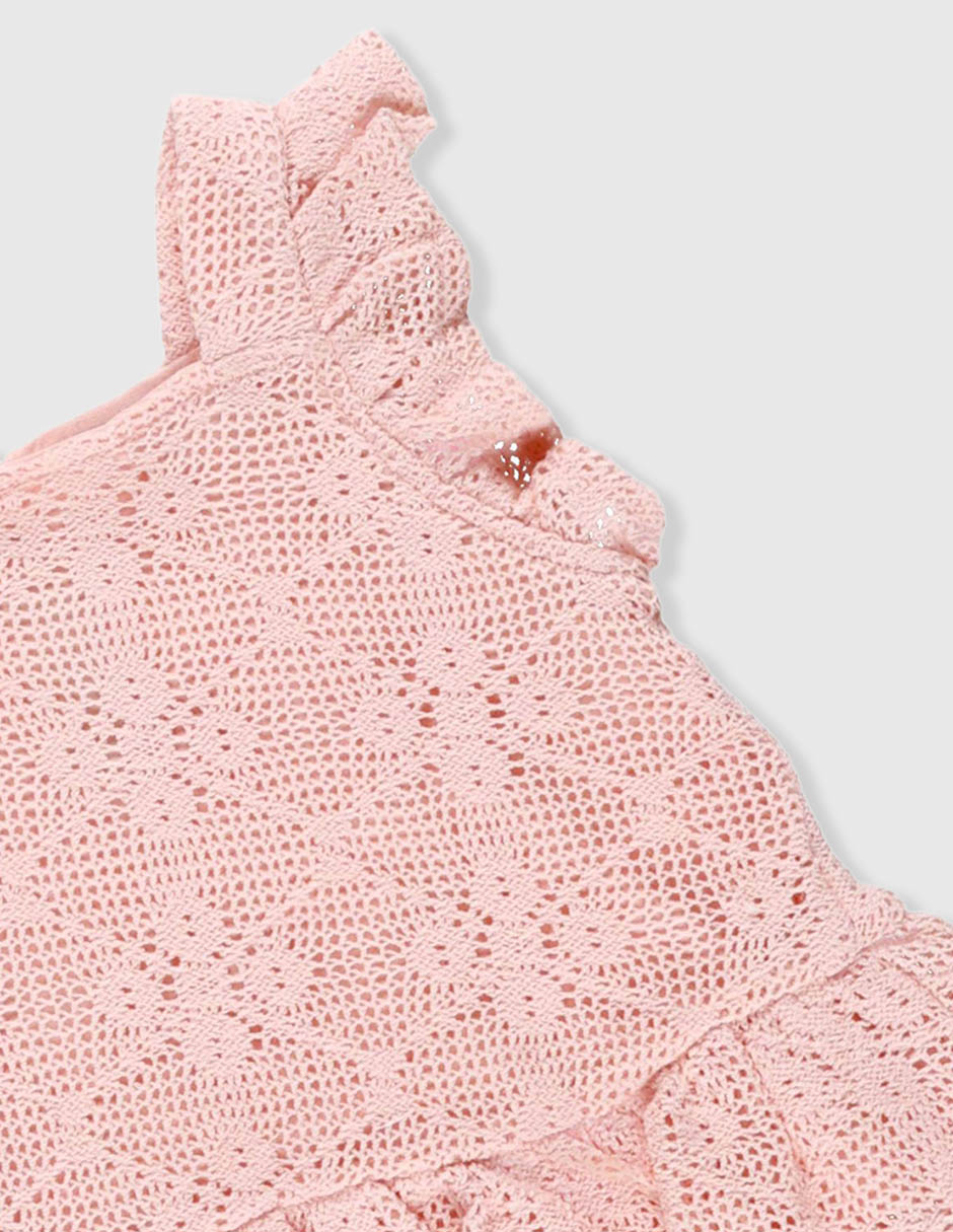 Conjunto de algodón para bebé niña 2 piezas 5