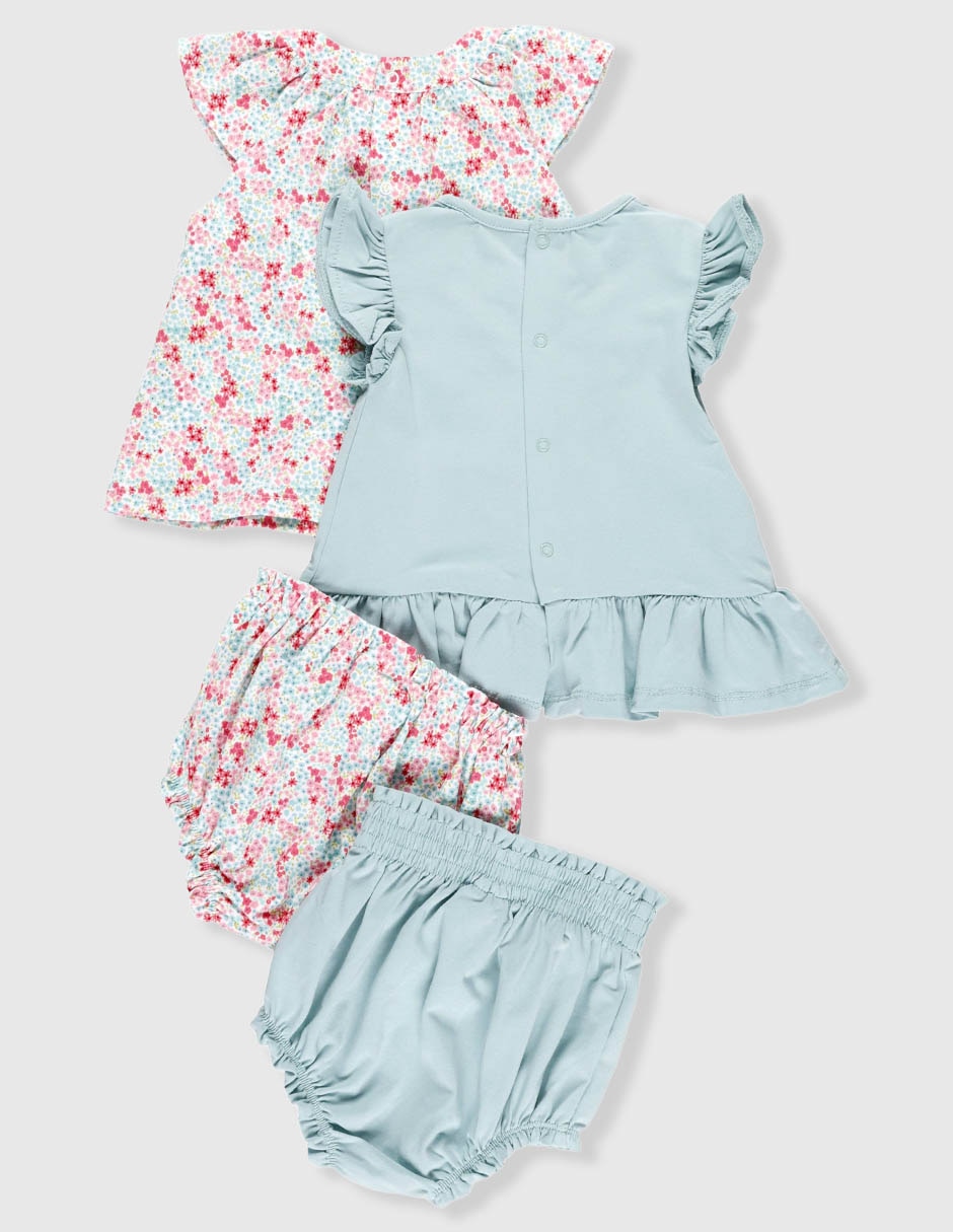 Conjunto Mayoral de algodón para niña 4 piezas