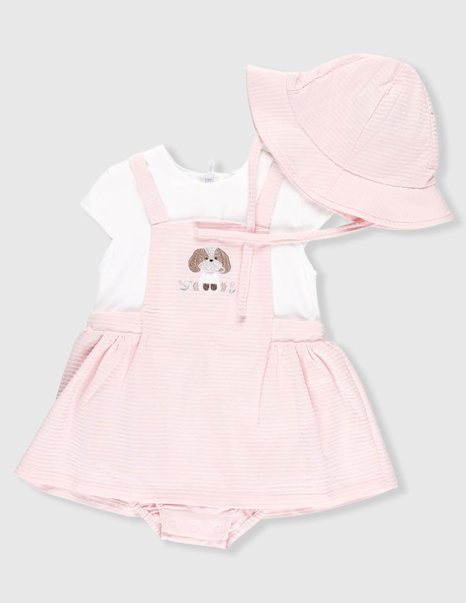Conjunto de algodón para bebé niña 2