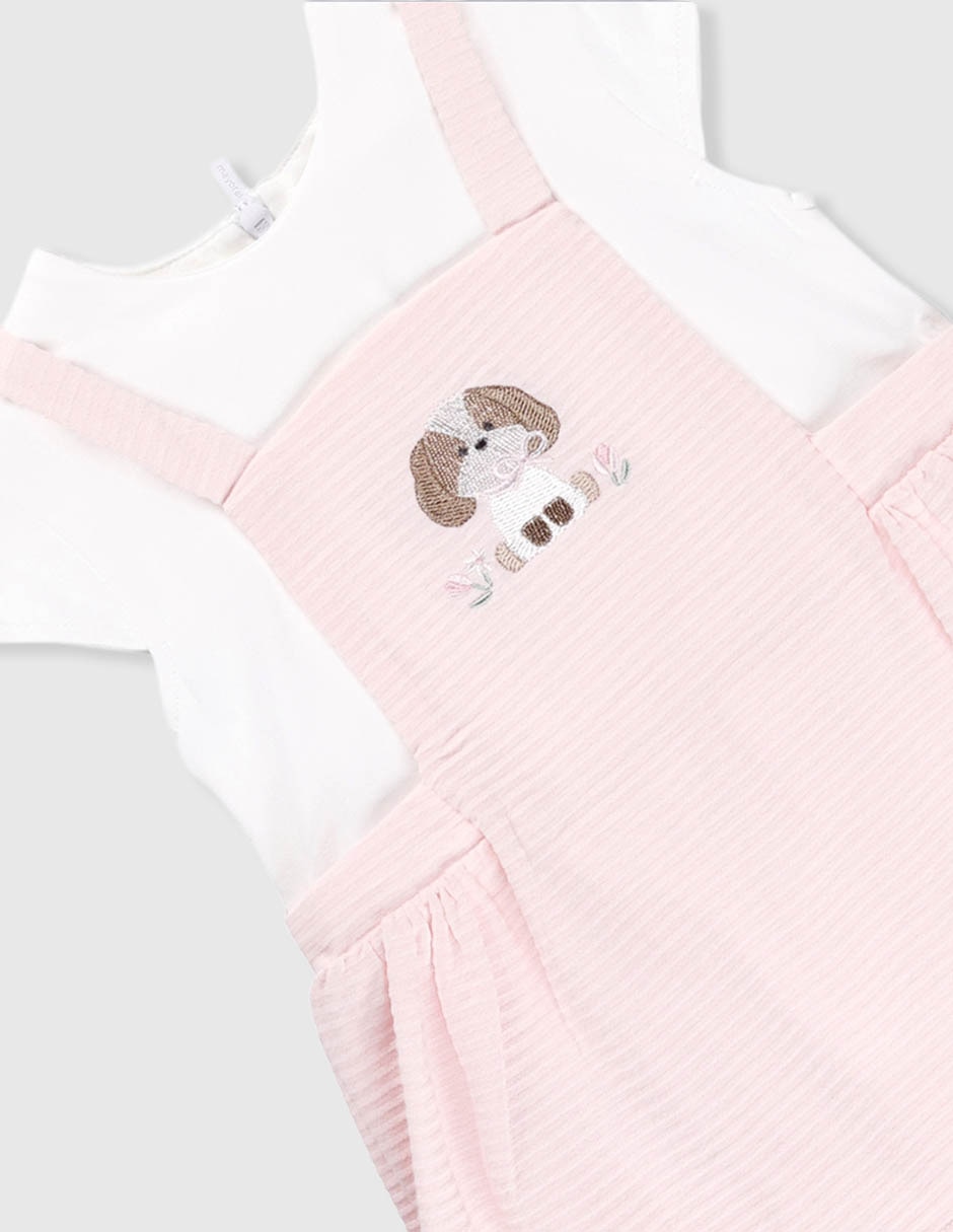 Conjunto de algodón para bebé niña 4