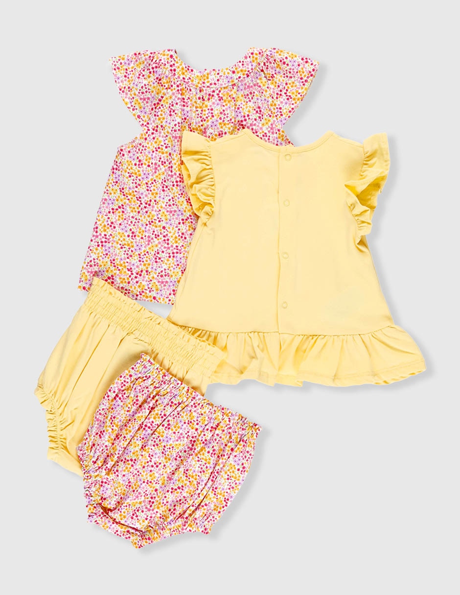 Conjunto casual mayoral de algodón para bebé niña