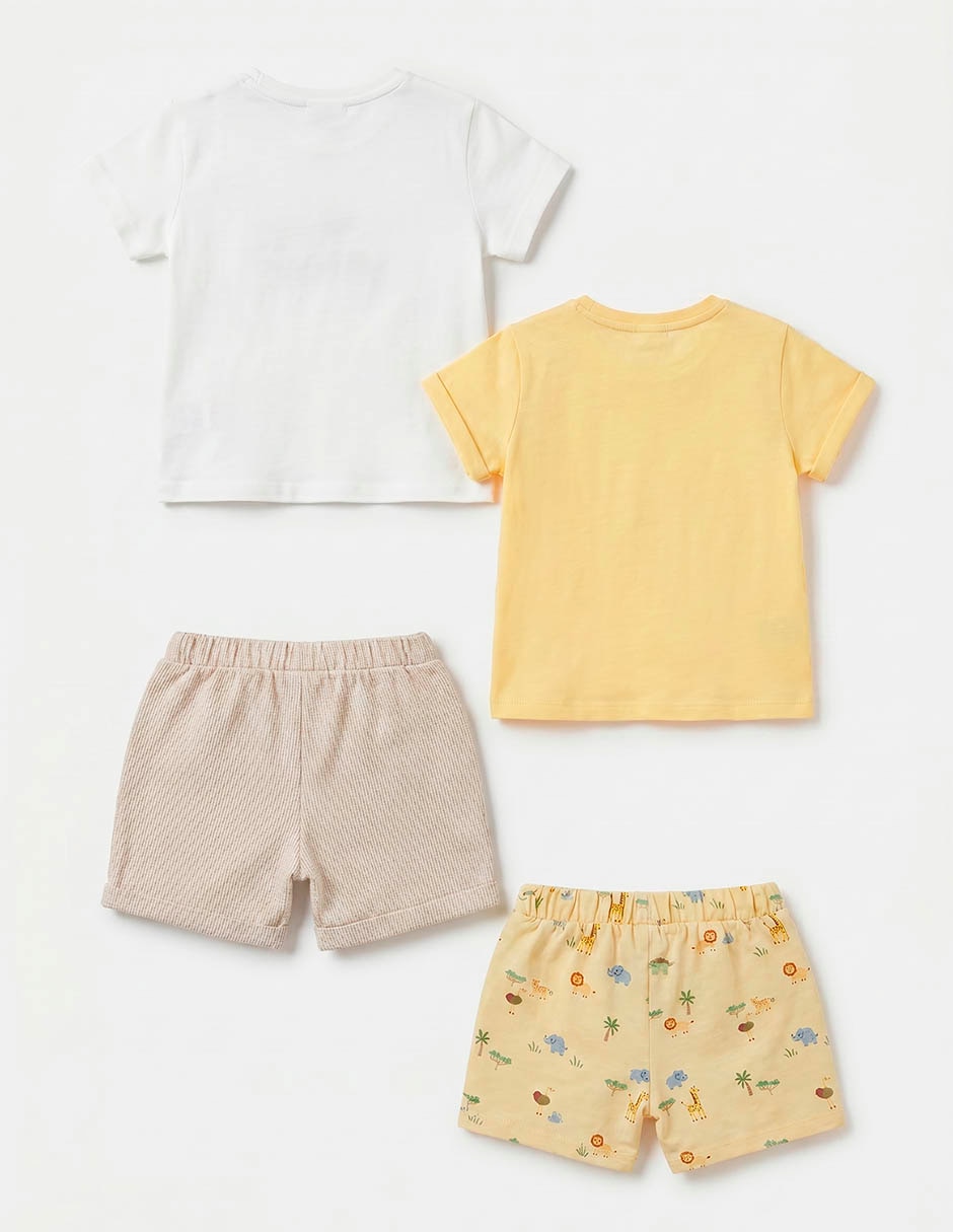 Conjunto casual de algodón para bebé niño 3