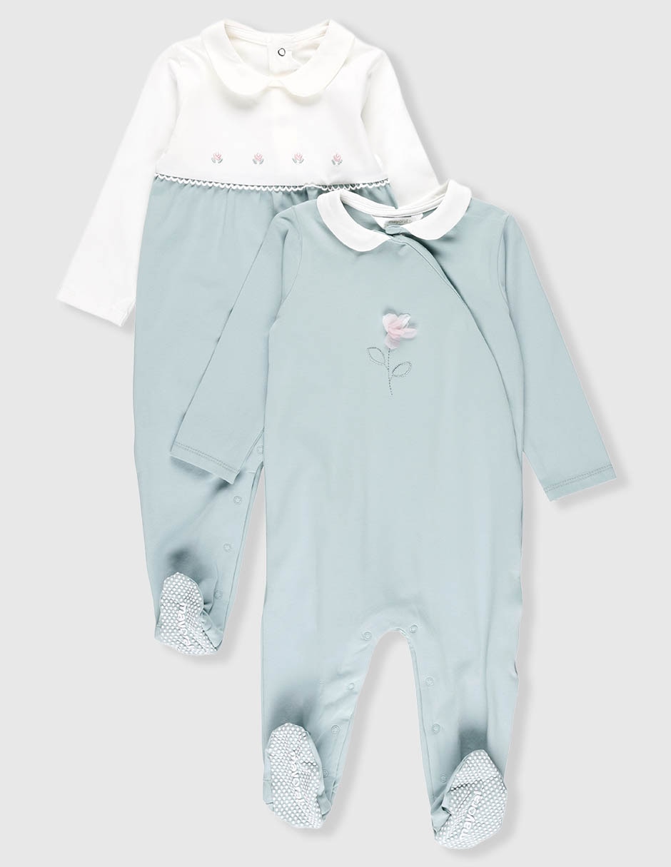 Set de mamelucos para bebé niña Set de mamelucos para bebé niña