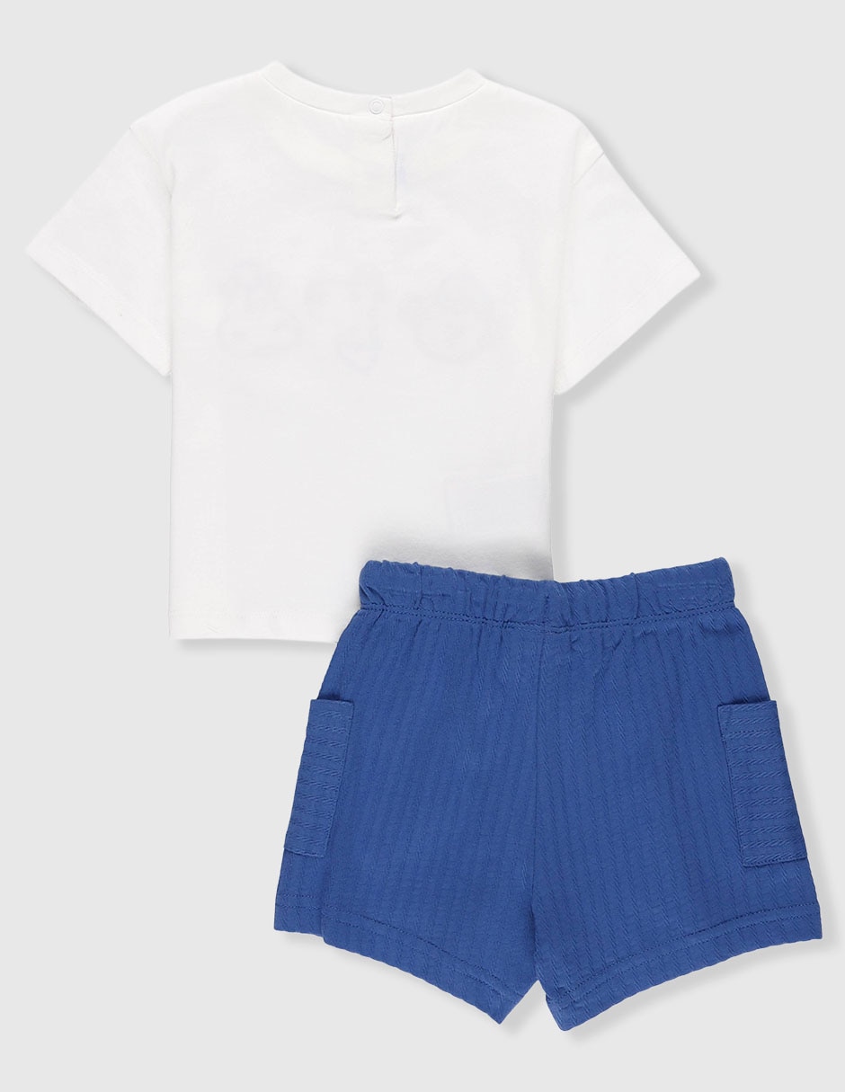 Conjunto de algodón para bebé niño 2 piezas 4