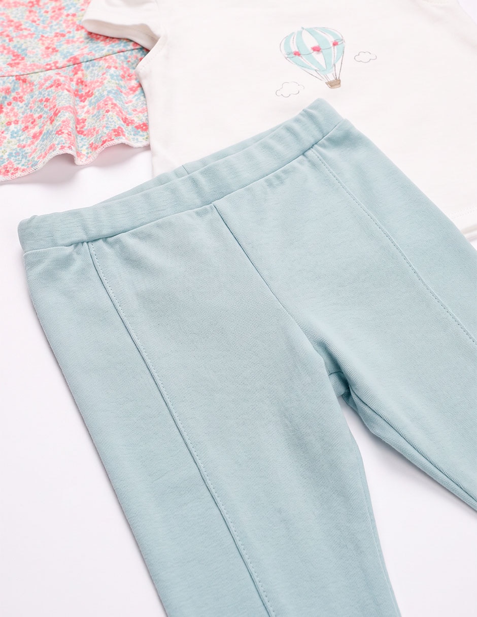 Conjunto de algodón para bebé 3