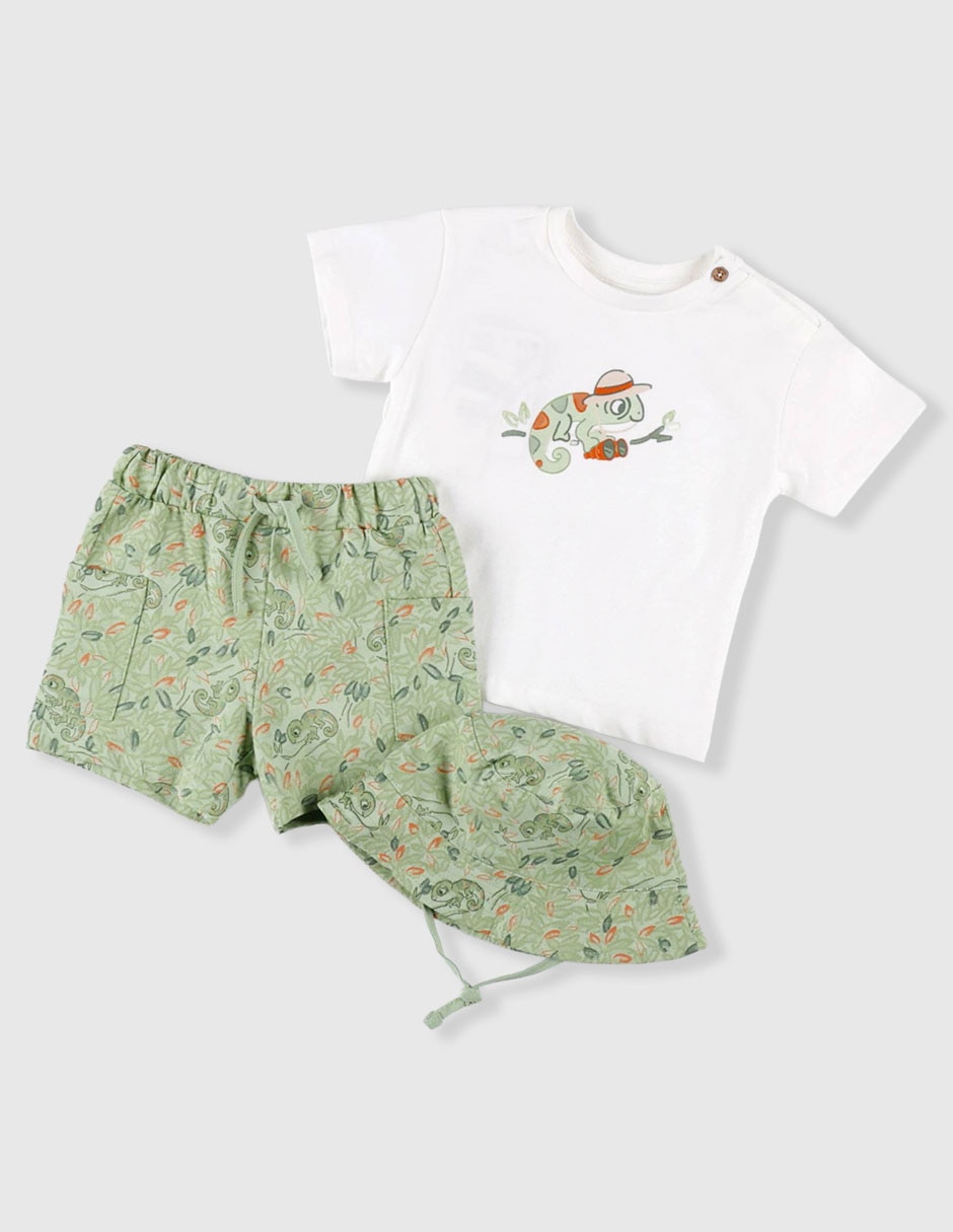 Conjunto Casual Mayoral De Algodón Para Niño 3 Piezas