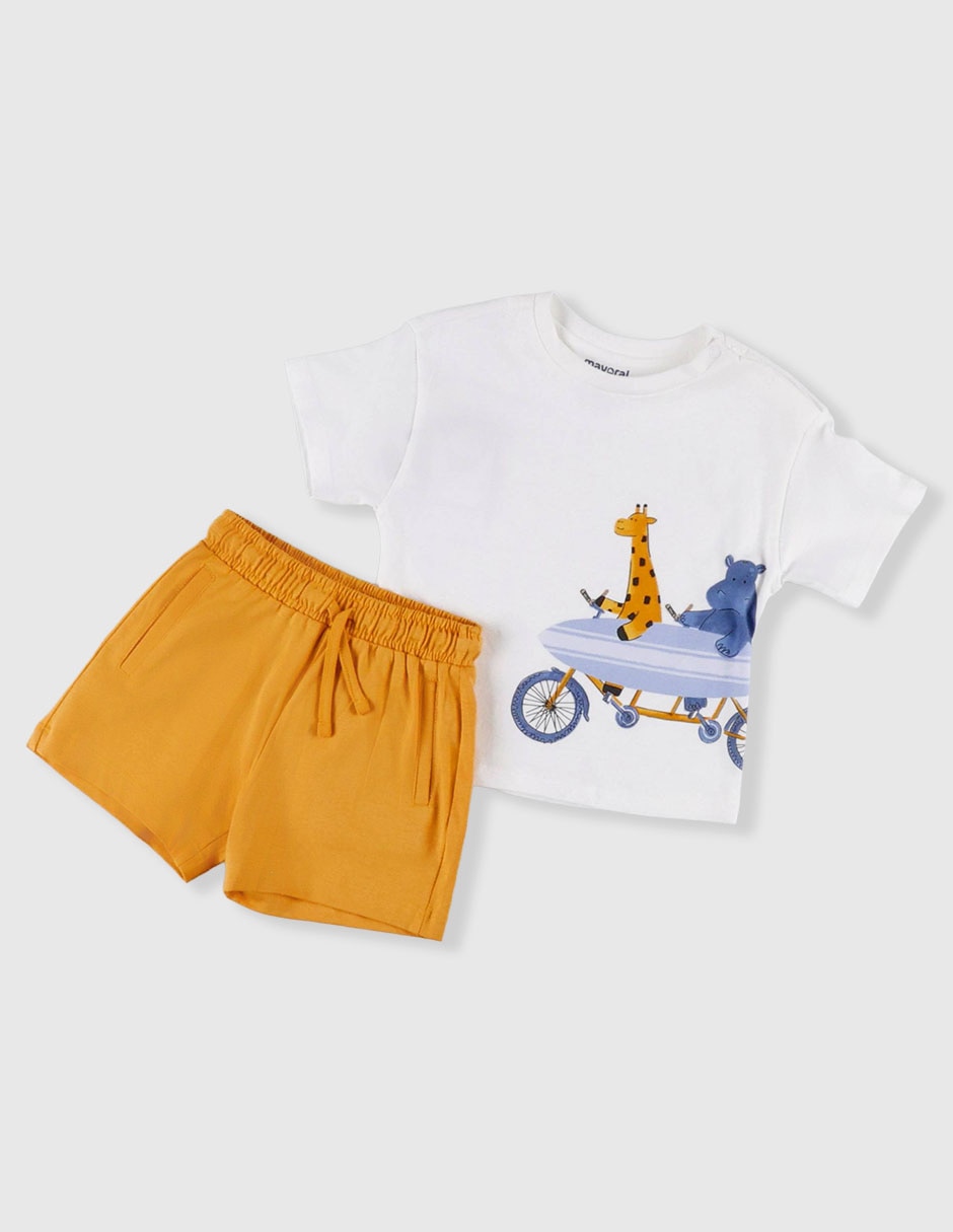 Conjunto Casual De Algodón Para Niña 2 Piezas 2