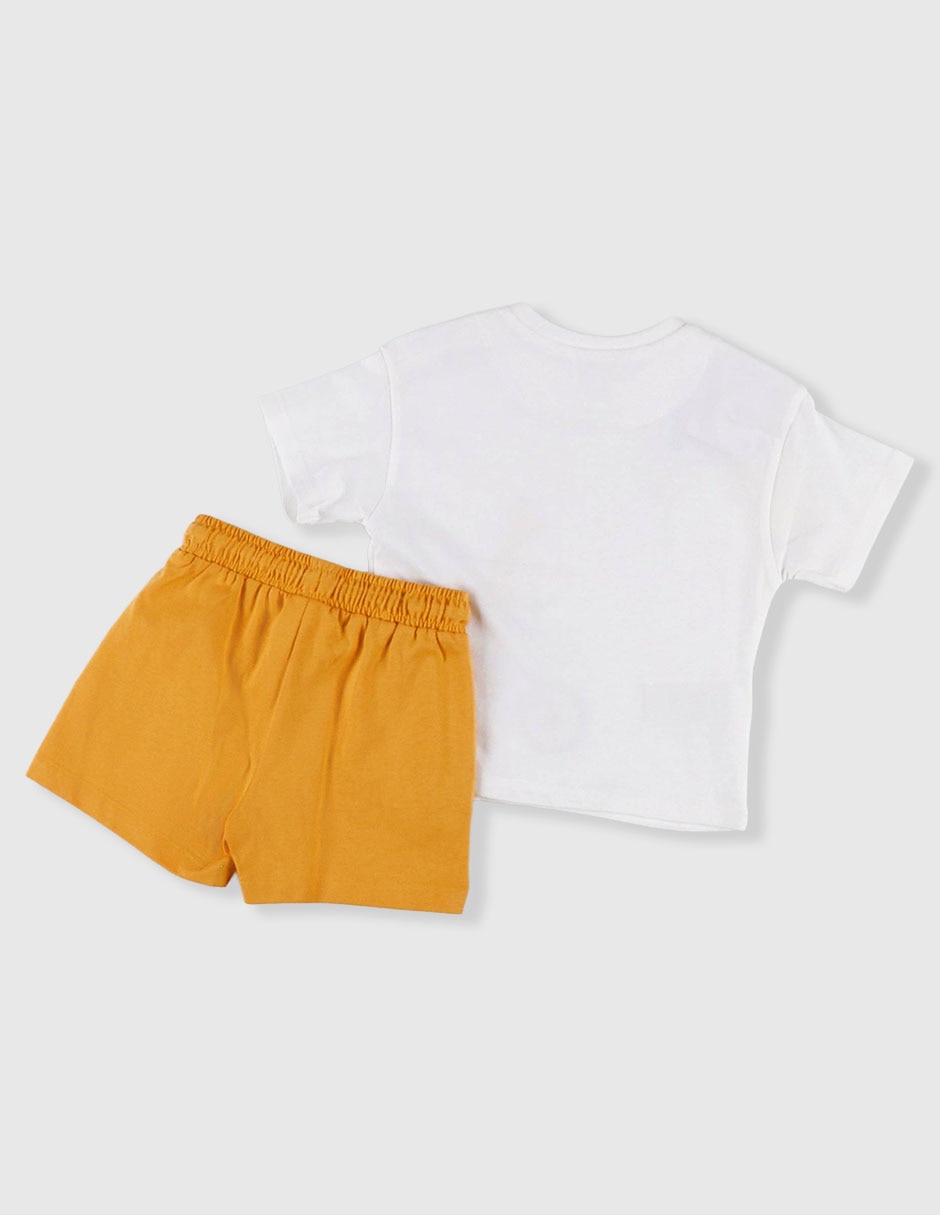 Conjunto Casual De Algodón Para Niña 2 Piezas 3