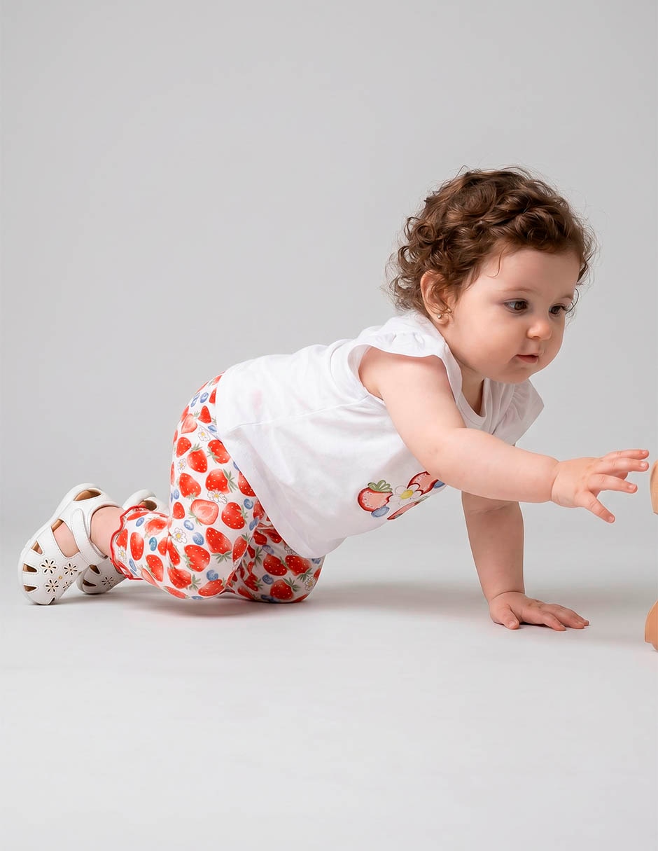 Conjunto de algodón para niña 2 piezas Conjunto de algodón para niña 2 piezas