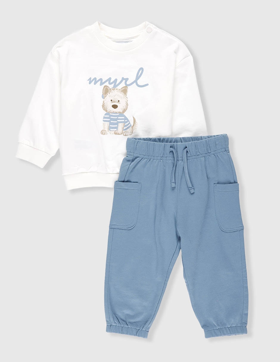 Conjunto de algodón para niño 2 piezas 3