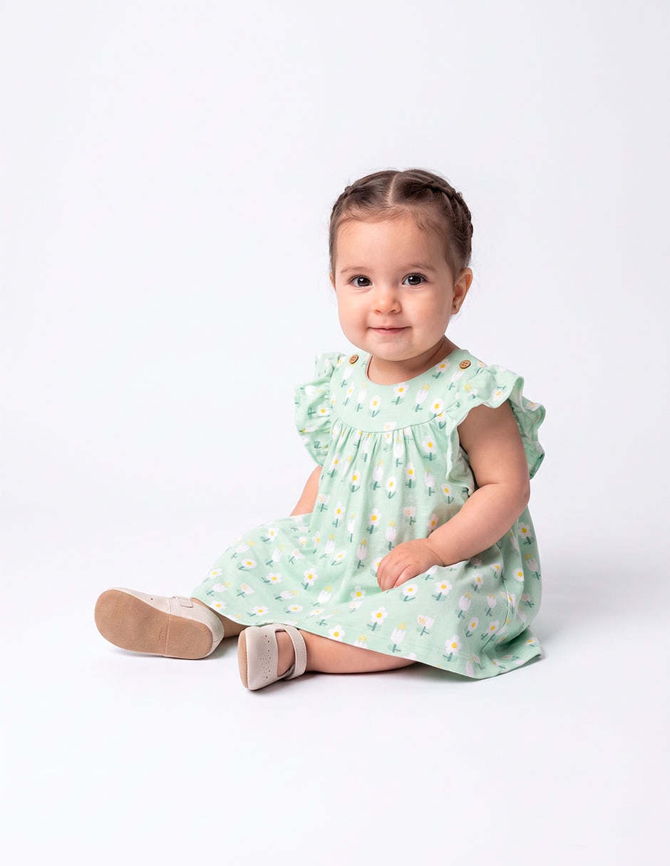 Conjunto de algodón para niña