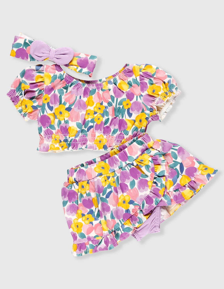 Conjunto Mayoral para niña 3 piezas