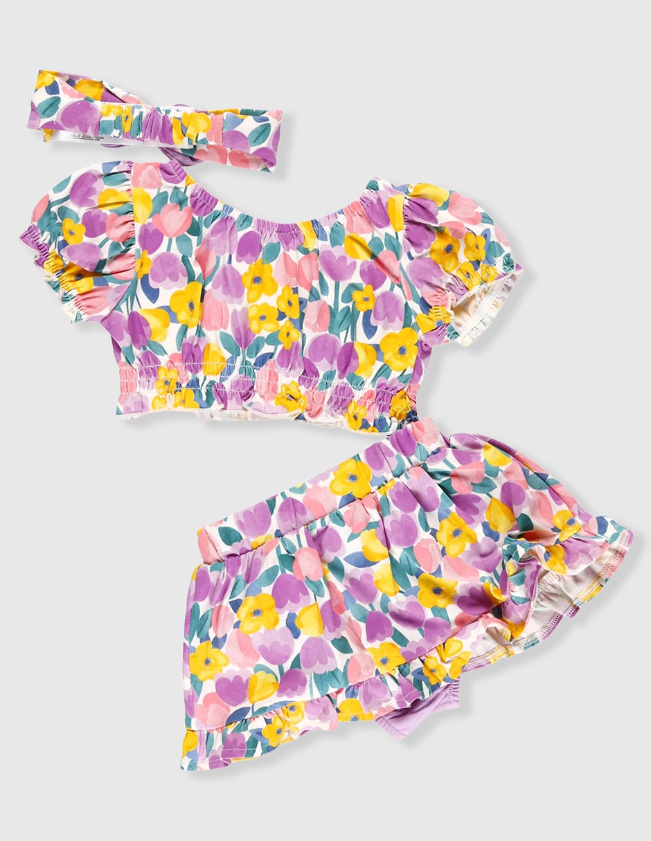 Conjunto Mayoral para niña 3 piezas