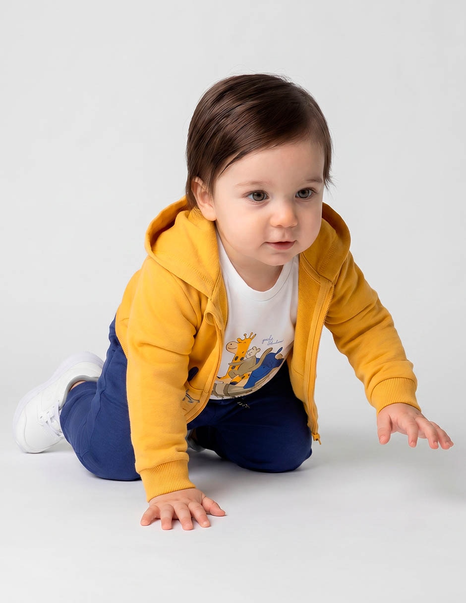 Conjunto de algodón para bebé niño 3 piezas Conjunto de algodón para bebé niño 3 piezas