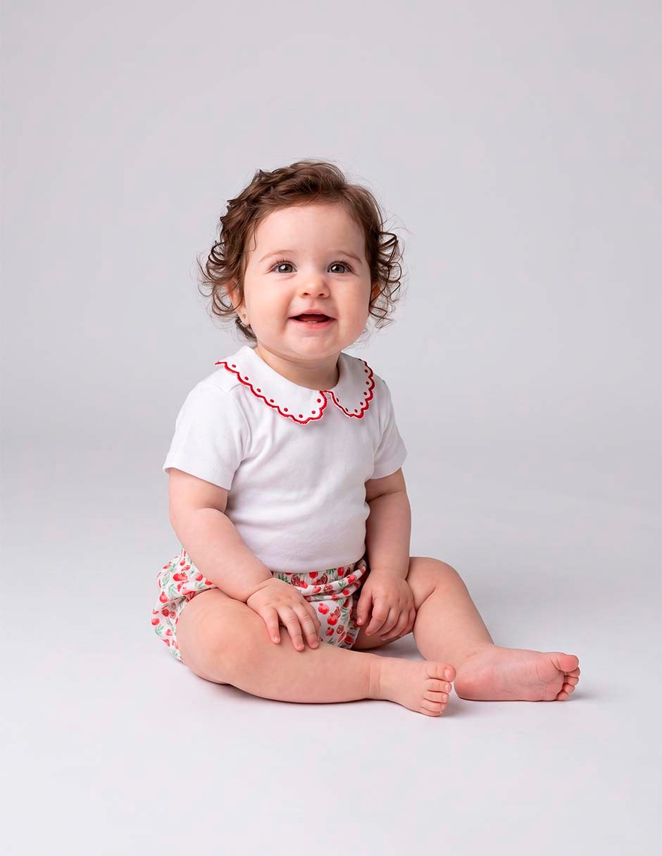 Conjunto de algodón para niña 2 piezas 2