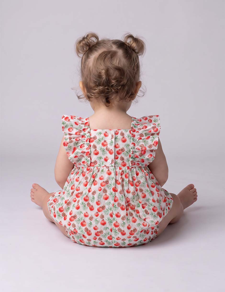 Romper de algodón para niña 6