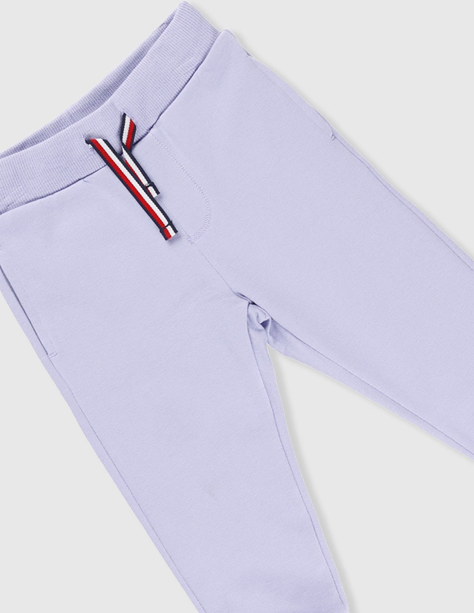 Conjunto pants Tommy Hilfiger de algodón para niña 2 piezas