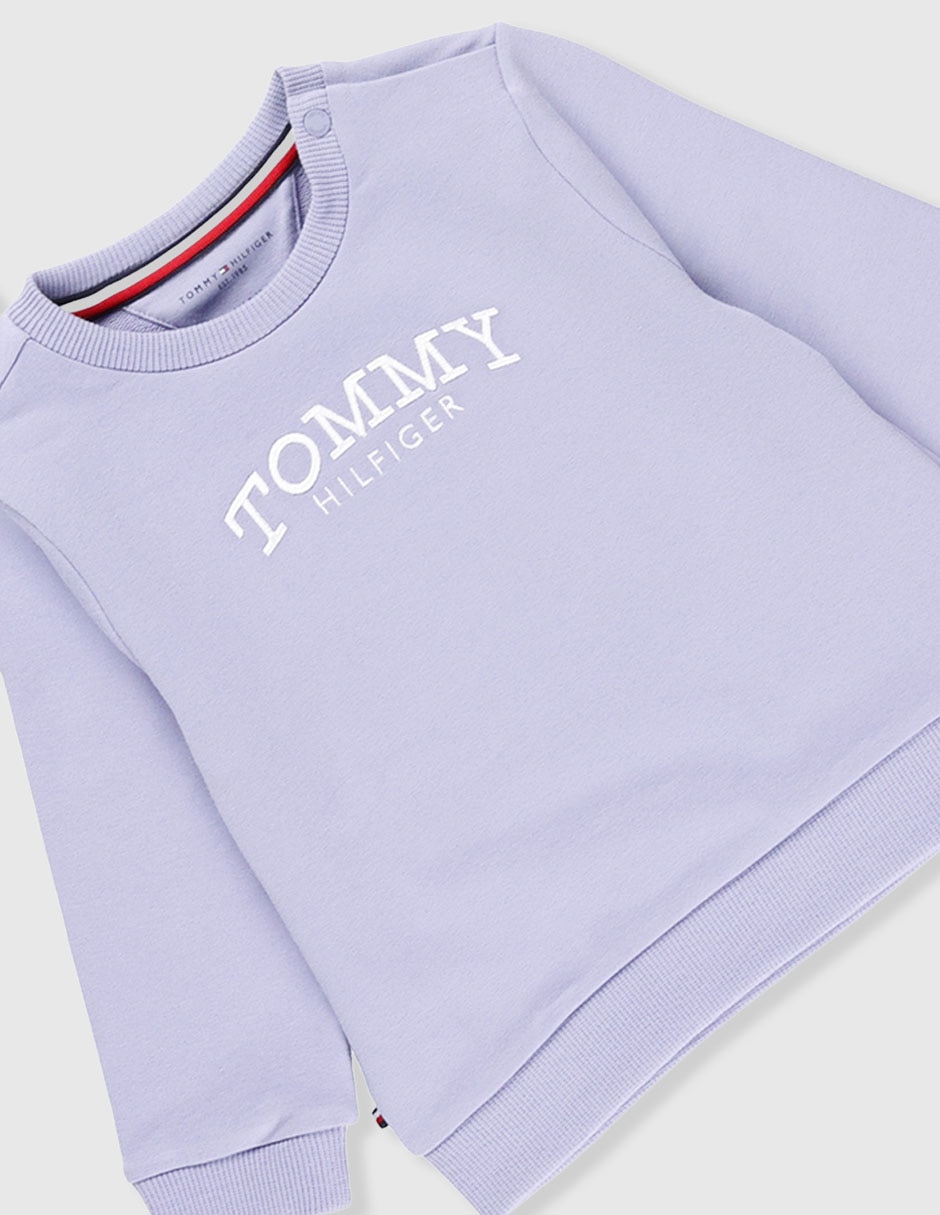 Conjunto pants Tommy Hilfiger de algodón para niña 2 piezas