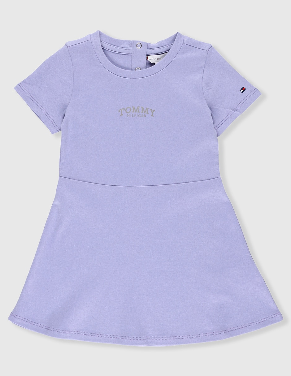 Vestido Hilfiger manga corta para bebé niña Vestido Hilfiger manga corta para bebé niña