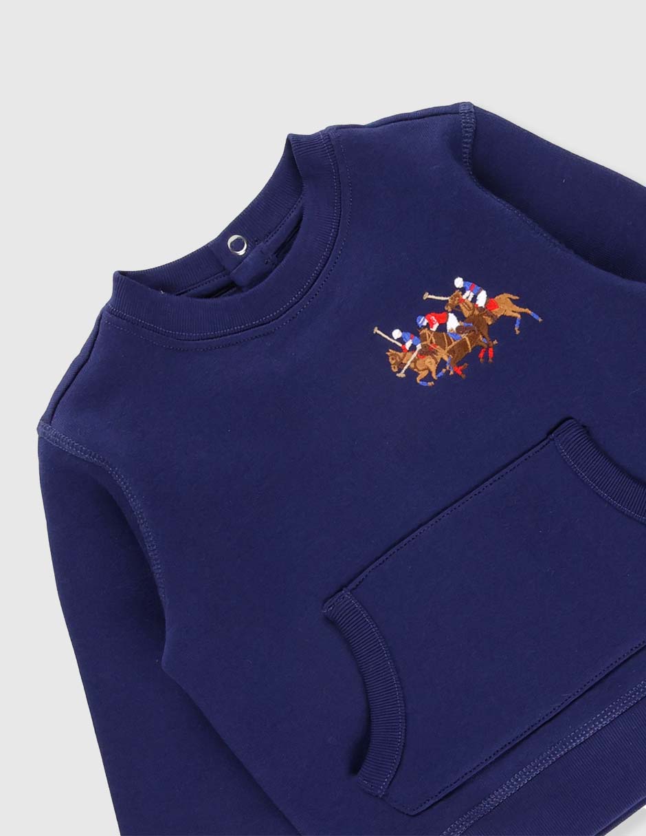 Conjunto casual Polo de algodón para bebé niño