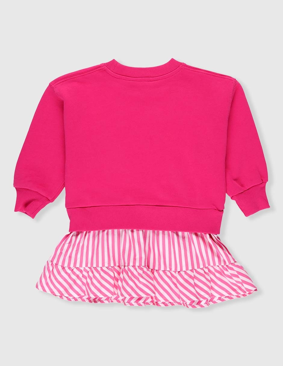 Vestido Polo manga regular para bebé niña