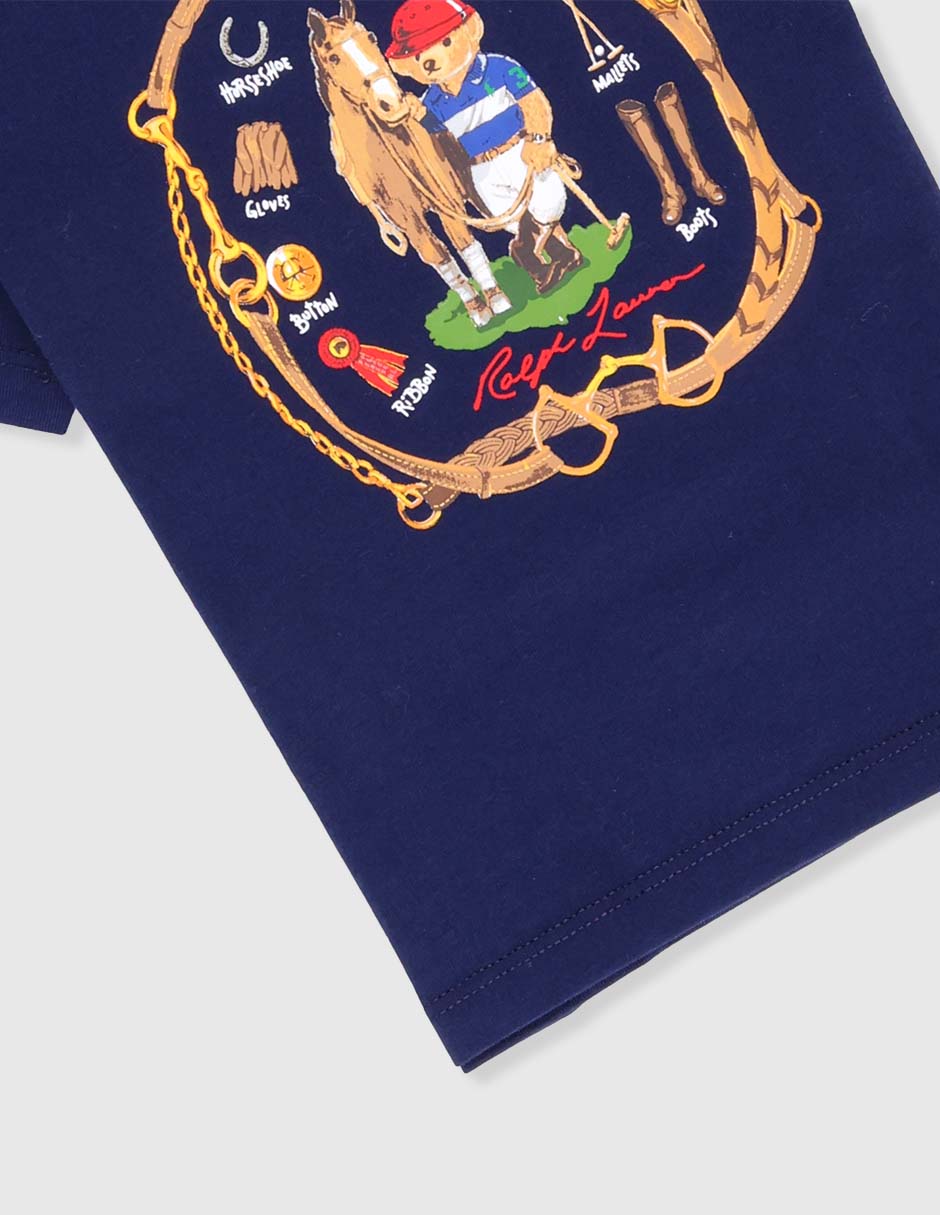 Playera Polo manga corta para bebé niño