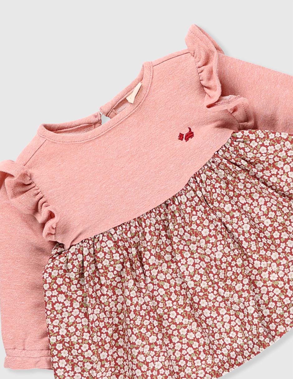 Vestido con calzón Ferrioni para bebé niña