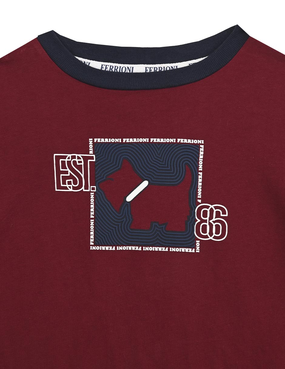 Playera satcher manga larga para niño 2