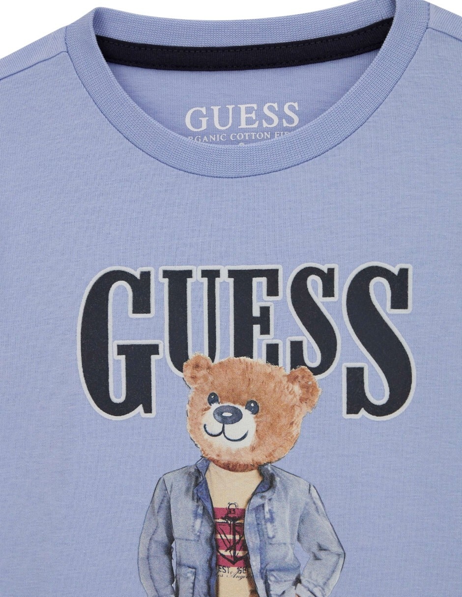 Playera manga corta para bebé niño