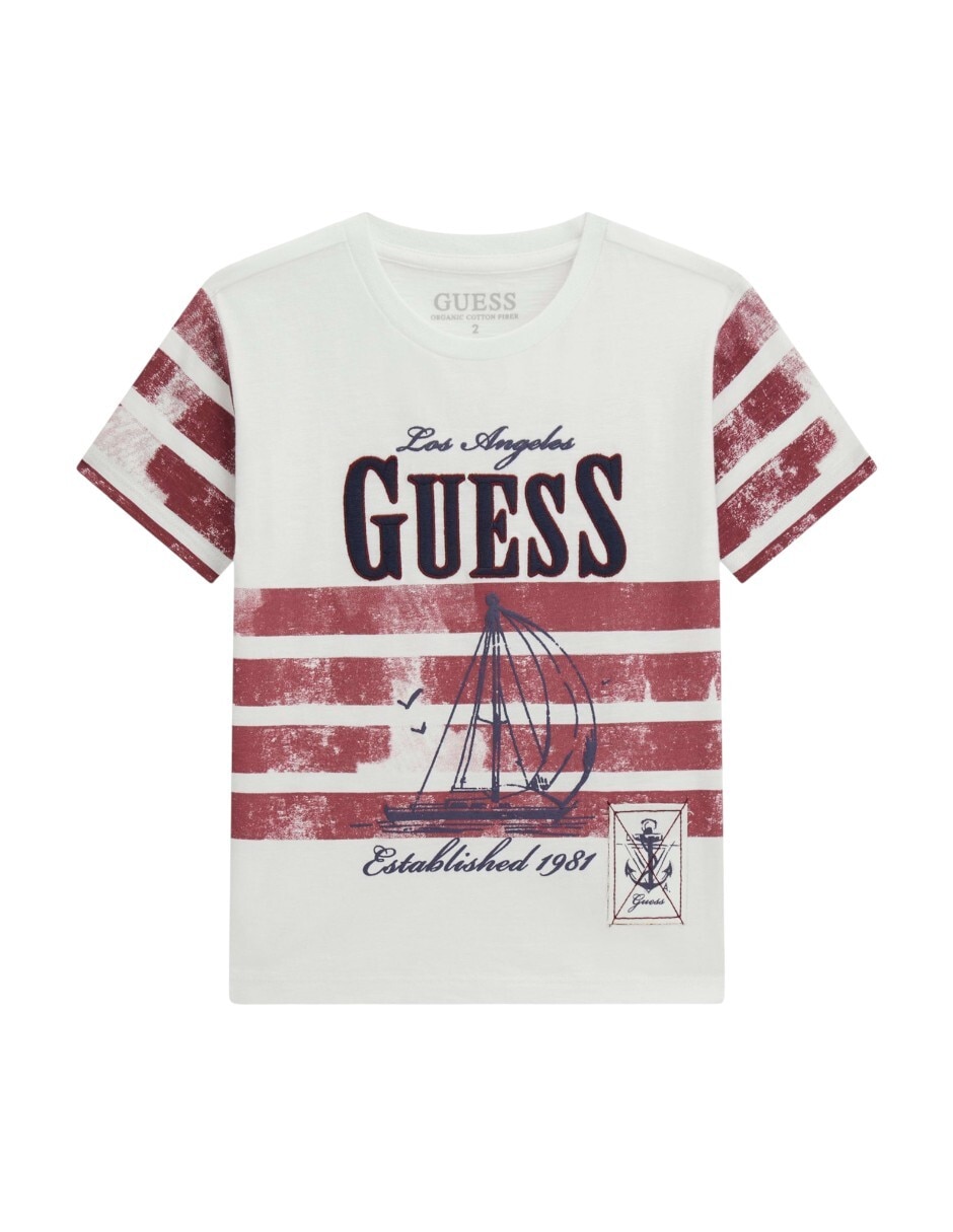 Playera manga corta para bebé niño