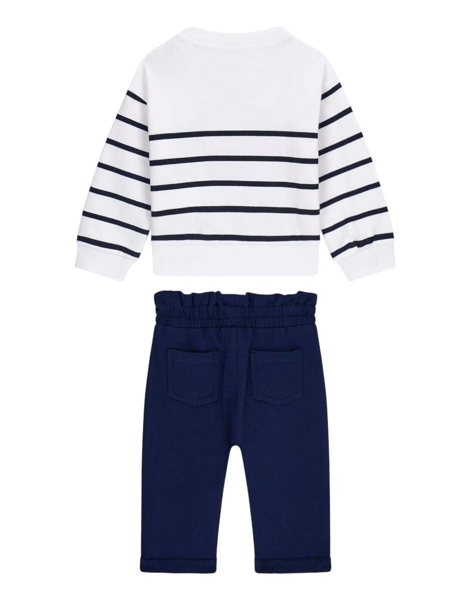 Conjunto de algodón para bebé niña 4