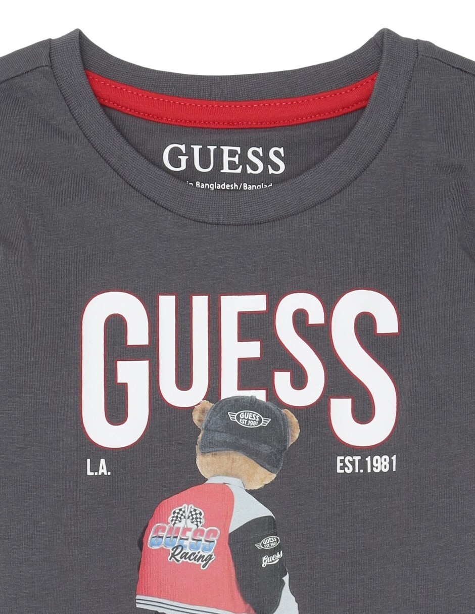Playera manga corta para bebé niño 3