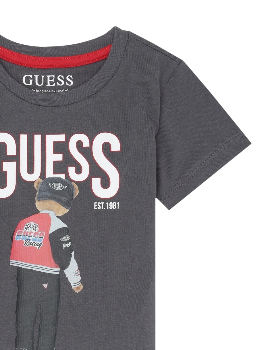 Playera manga corta para bebé niño 4