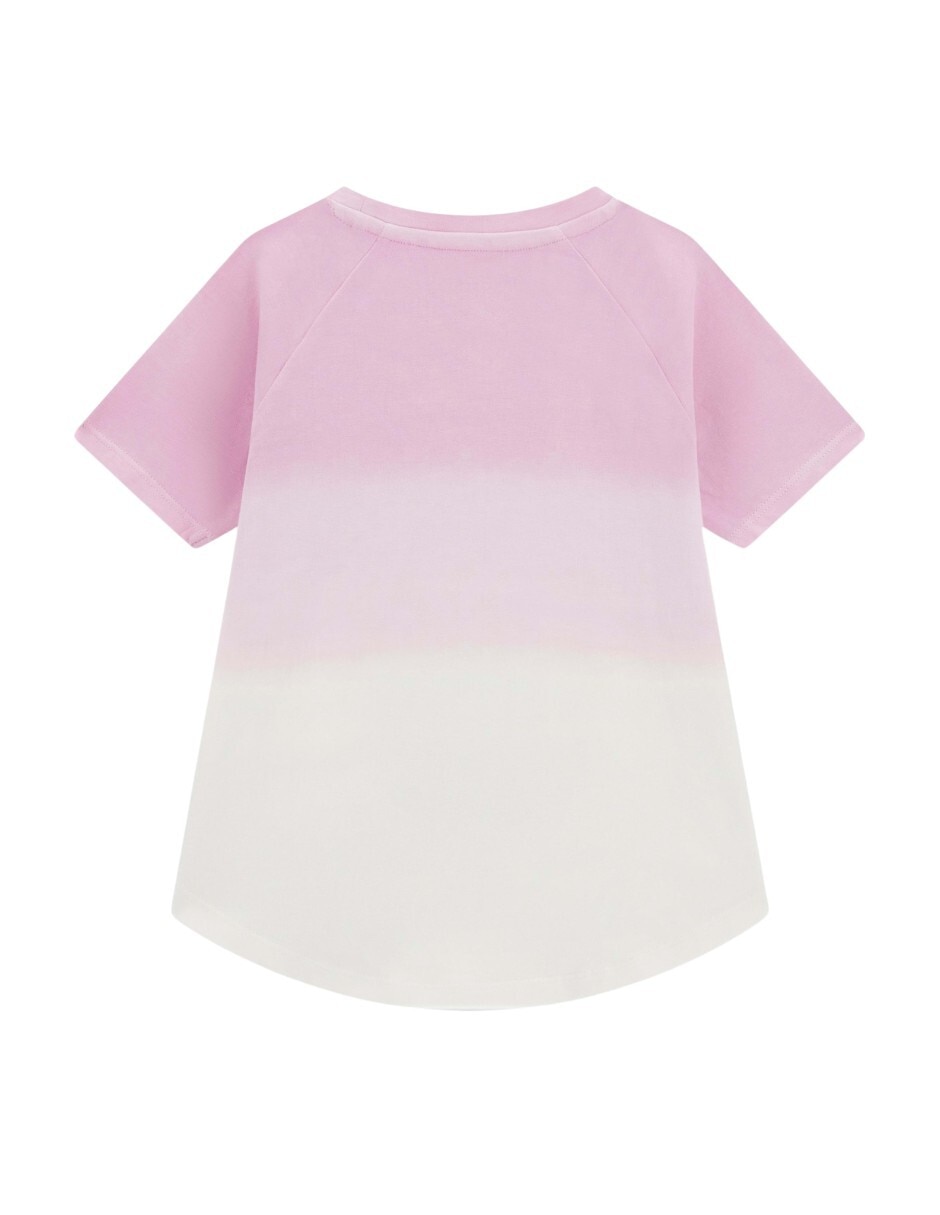 Playera manga corta para bebé niña
