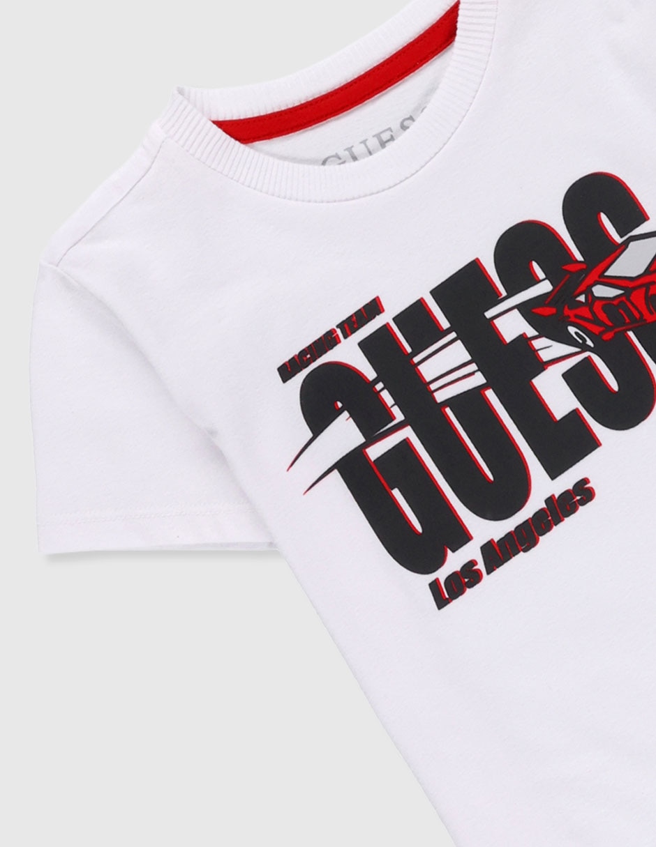 Playera manga corta para bebé niño