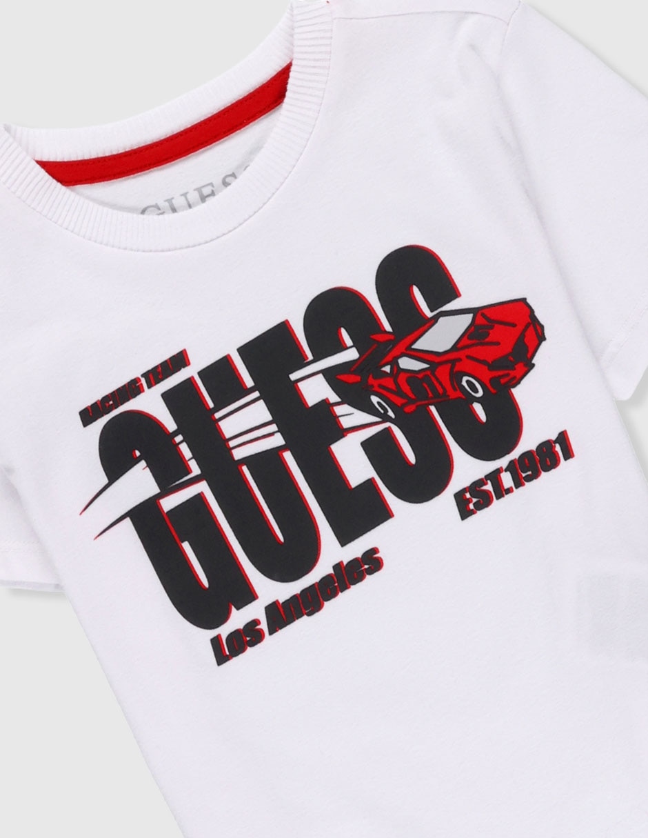 Playera manga corta para bebé niño