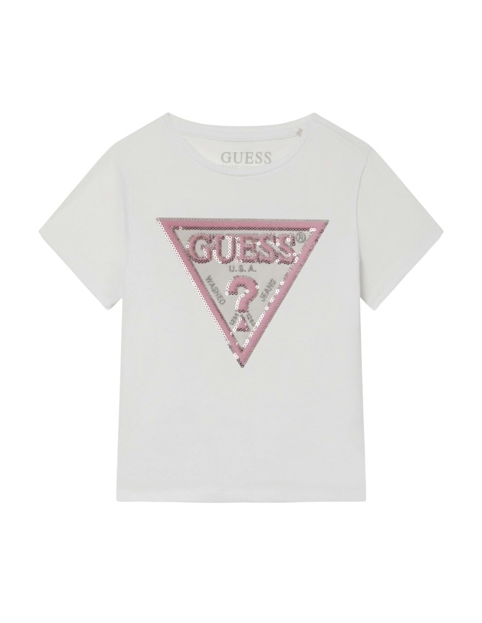 Playera manga corta para bebé niña Playera manga corta para bebé niña